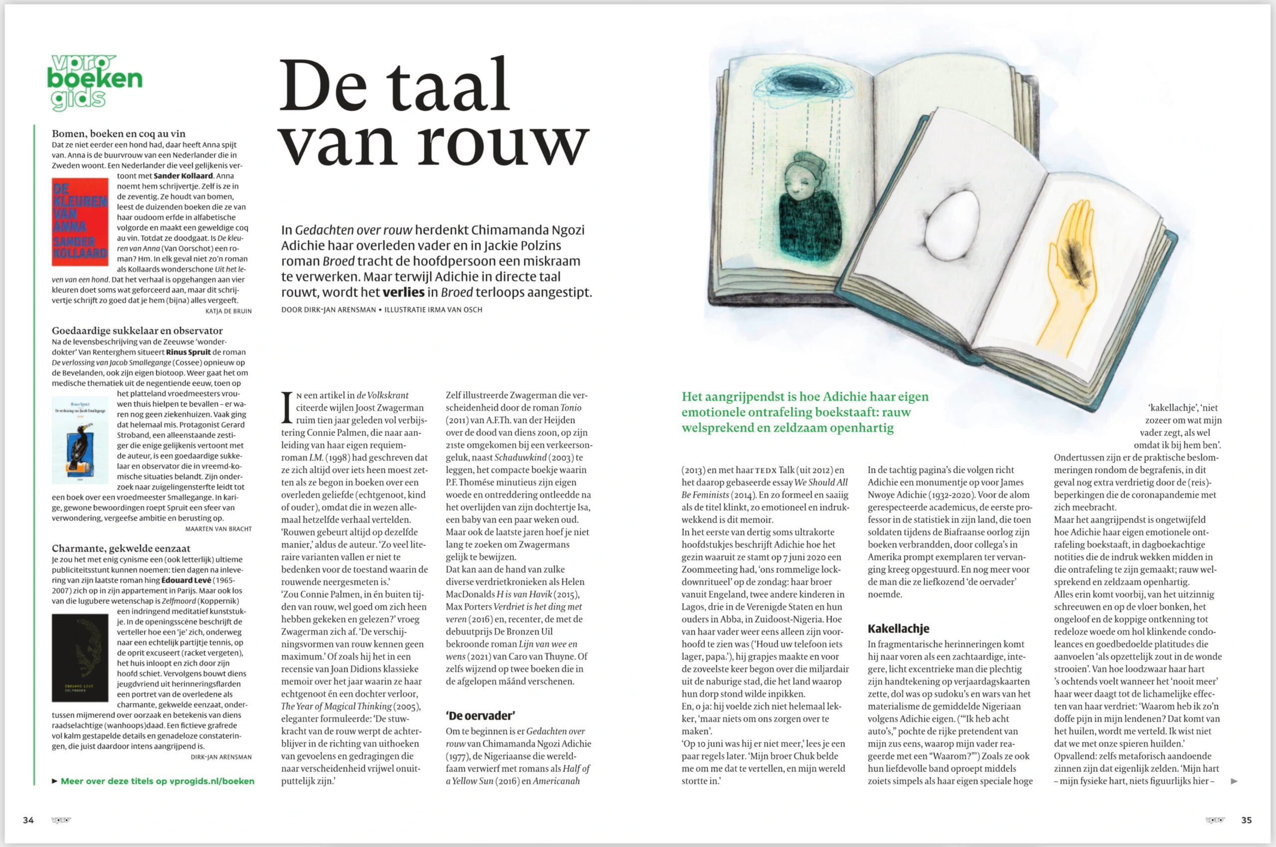 boeken over rouw - Rouwprocessen_De talen van rouw_illustratie_vprogids_irma van osch boeken en poezie boeken over rouw - Rouwprocessen_De talen van rouw_illustratie_vprogids_irma van osch boeken en poezie