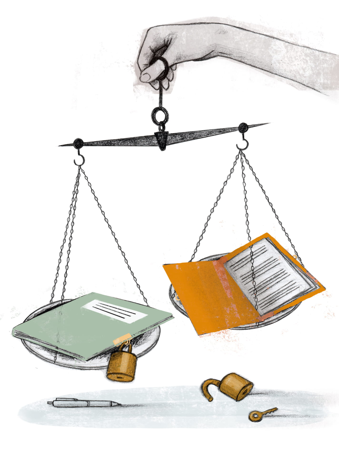 geheimhoudingsplicht_illustratie_zorg en welzijn_redactioneel_irma van osch geheimhoudingsplicht_illustratie_zorg en welzijn_redactioneel_irma van osch